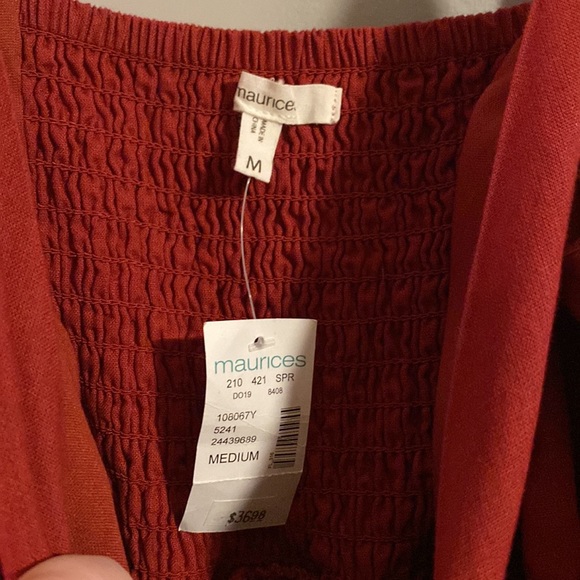 Medium rust midi dress nwt - Picture 4 of 5